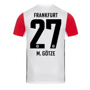 Eintracht Frankfurt Mario Gotze #27 Domácí Dres 2024-25 Krátký Rukáv